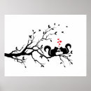 Search for heart leaf tree posters Red