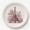 Search for paris paper plates Party