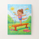 Search for gymnastics puzzles Kids