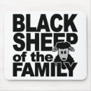 Search for sheeps mousepads Black