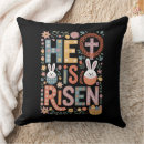 Search for he is risen cushions Easter