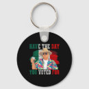 Search for vote day key rings Biden