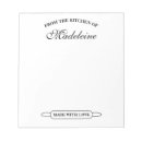 Search for kitchen notepads Baking