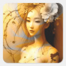 Search for japanese geisha girl stickers Oriental