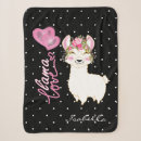 Search for pink llama blankets Animal