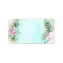 Search for victorian style return address labels Pink