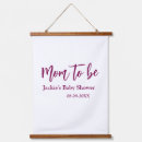 Search for baby shower tapestries Calligraphy typography elegant
