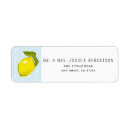 Search for blue polka dots return address labels White