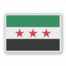 Search for syrian flag stickers Damascus
