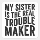Search for trouble stickers Humour