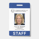 Search for vertical id badges Employee