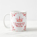 Search for pink crown mugs Elegant