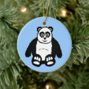 Search for panda bear christmas tree decorations Pandas