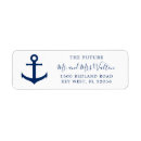 Search for blue beach return address labels Simple