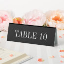 Search for modern wedding tabletop signs Typography