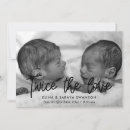 Search for twin birth announcement cards Newborn twins