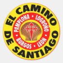 Search for camino de santiago stickers Compostela