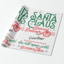 Search for special santa wrapping paper Retro