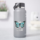 Search for pretty blue butterflies stickers Colourful