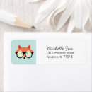 Search for hipster return address labels Animals