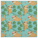 Search for sloth fabric Illustration