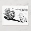 Search for owl postcards Cat