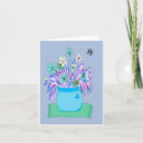 Search for blue vase cards Green
