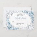 Search for light blue quince invitations Mis quince anos