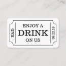 Search for drink tickets Simple