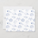 Search for blue shells postcards Nautical