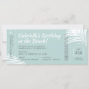 Search for vacation birthday invitations Tropical