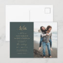 Search for postcard wedding invitations Watercolor