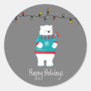 Search for whimsical polar bear stickers Animals