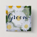 Search for daisy wedding badges Groom