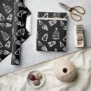 Search for black cat christmas wrapping paper Retro