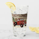 Search for christmas truck tumblers Glass