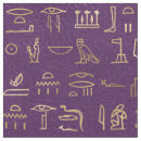 Search for hieroglyphic fabric History