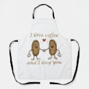 Search for i love you aprons Coffee