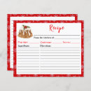 Search for christmas recipe cards Snowflakes