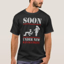 Search for groom under new management tshirts Bachelor