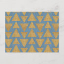 Search for blue geometric pattern postcards Indian