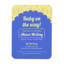 Search for baby shower invitation magnets Floral
