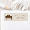Search for love bird return address labels Elegant