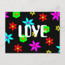 Search for flowers collage postcards Pattern