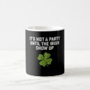 Search for st patrick day party mugs Clover