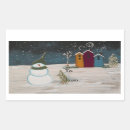 Search for folk art stickers Snow