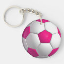 Search for pink soccer ball key rings Futbol
