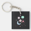 Search for sun and stars key rings Moon
