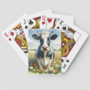 Search for cow playing cards Floral