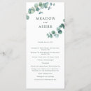 Search for eucalyptus wedding programs Classic